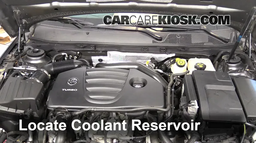 2011 Buick Regal CXL 2.0L 4 Cyl. Turbo FlexFuel Antigel (Liquide de Refroidissement) Ajouter de Antigel